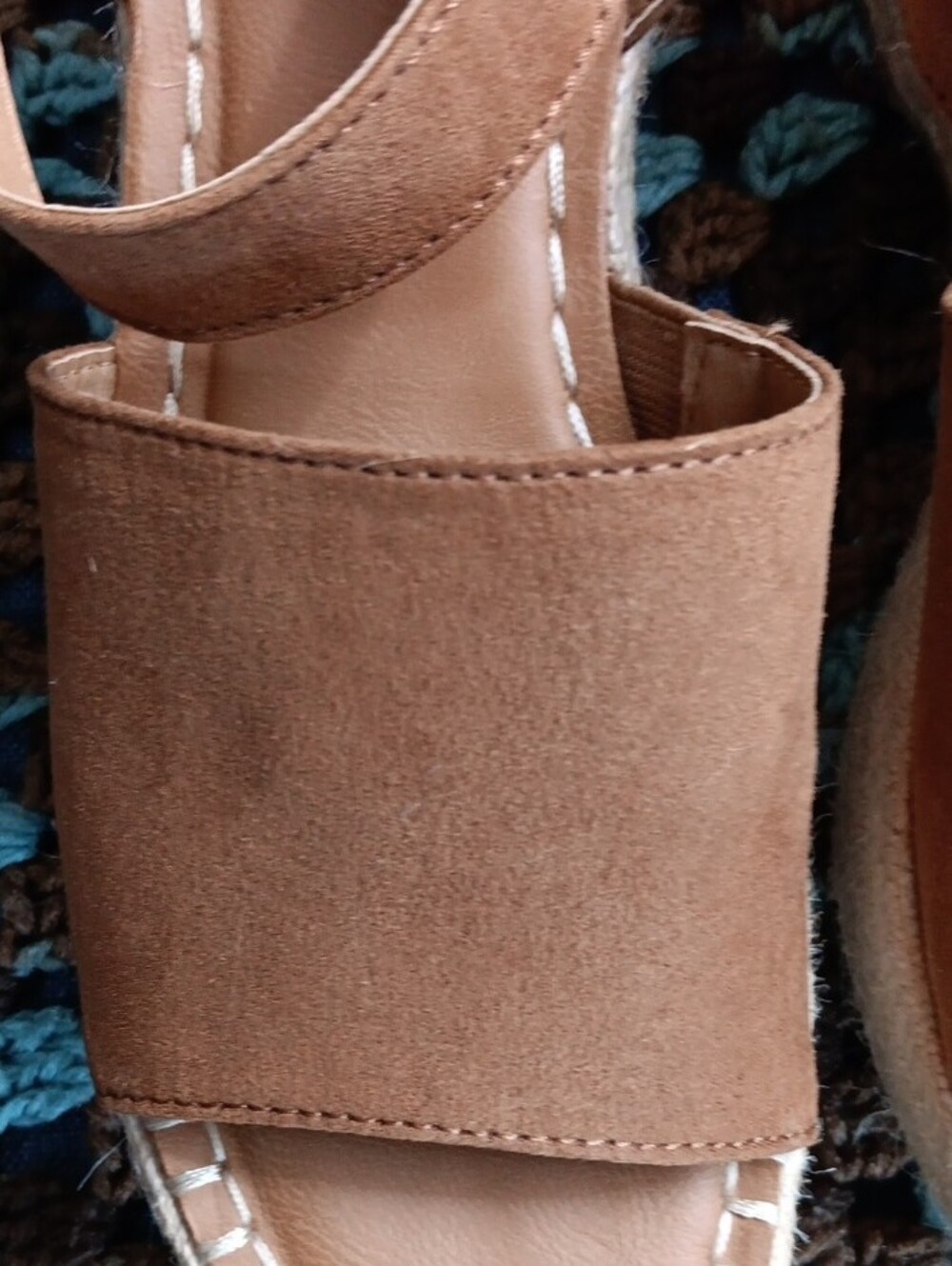 Universal Thread Brown Espadrille Platform Sandals - Picture 7 of 14